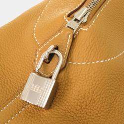 Hermes Taurillon Novillo Natural Sable Bolide Relax 45 Handbag