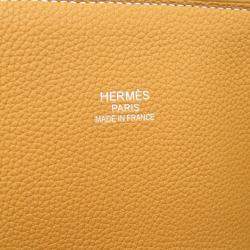 Hermes Taurillon Novillo Natural Sable Bolide Relax 45 Handbag