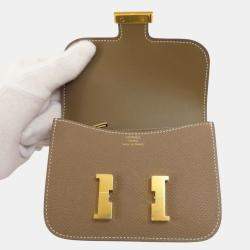 Hermes Etoupe Epson Constance bag