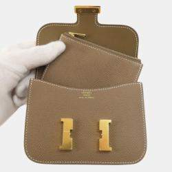 Hermes Etoupe Epson Constance bag