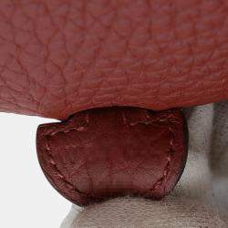 Hermes Taurillon Rouge Ash Evelyn TPM Amazon Shoulder Bag