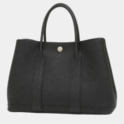 Hermes Black Negonda Garden TPM 30 Handbag