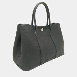 Hermes Negonda Black Garden TPM Tote Bag