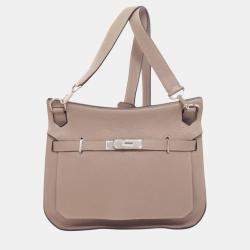 Hermes Taurillon Clemence Gypsiere 28 Shoulder Bag