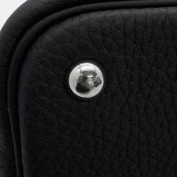 Hermes black Taurillon Clemence Bolide 31 handbag