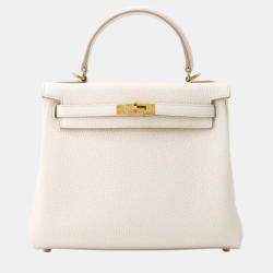 Hermes Kelly Retourne Beton Togo Leather Size 25