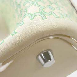 Hermes Picotin Lock Lucky Daisy Nata/Vert Swift Leather Size PM