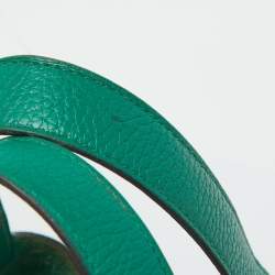 Hermes Menthe Clemence Leather Picotin Lock 18 Bag