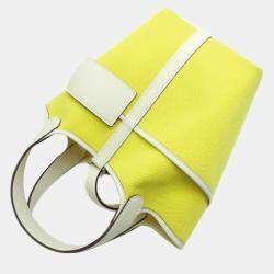 Hermes Swift Jaune Citron x Nata Picotan Lock Cargo PM handbag