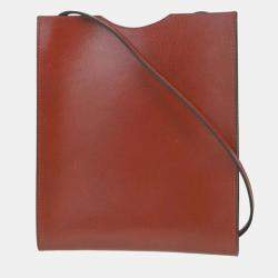 Hermes Bordeaux Box Calf Onimaitou Shoulder Bag