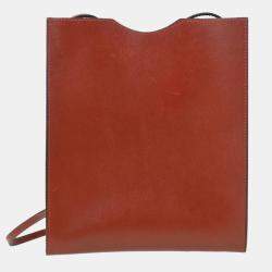 Hermes Bordeaux Box Calf Onimaitou Shoulder Bag