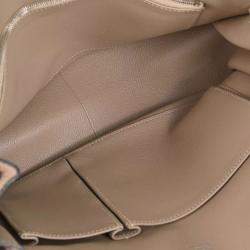 مملوكة مسبقًا Hermes Tourterelle Taurillon Clemence Jypsiere 34 Shoulder Bag