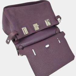 Hermes Purple Fjord Jypsiere 34 Shoulder Bag
