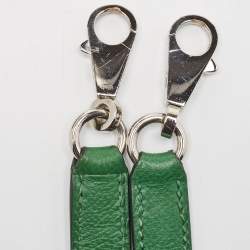 Hermes Vert Bengal Epsom Leather Palladium Finish Kelly Retourne 35 Bag