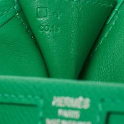 Pre Owned Hermes Bambou Epsom Leather Elan Jige 29 Clutch