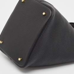 Pre Owned حقيبة هيرمس بيكوتين لوك 22 جلد كليمنس رصاصي  