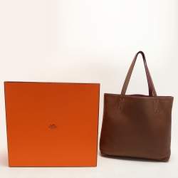 Hermes Tosca/Alizan Togo Leather Double Sens Tote