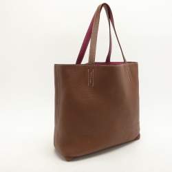 Hermes Tosca/Alizan Togo Leather Double Sens Tote