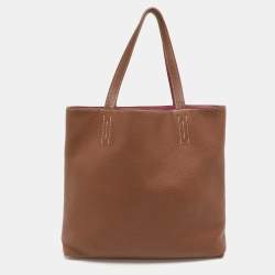 Hermes Tosca/Alizan Togo Leather Double Sens Tote