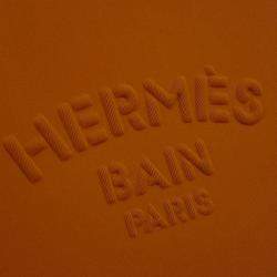 Hermes Orange Neoprene Small Neobain Case 