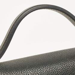 Hermes Noir Taurillon Maurice and Swift Leather Gold Finish 24/24 29 Bag