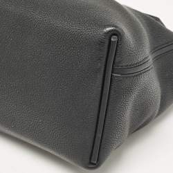 Hermes Noir Taurillon Maurice and Swift Leather Gold Finish 24/24 29 Bag