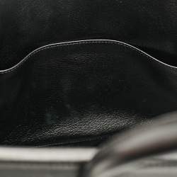 Hermes Noir Box Leather Gold Finish Birkin 35 Bag