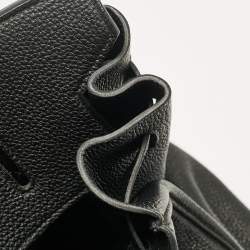 Hermes Noir Togo Leather Gold Finish Birkin 40 Bag