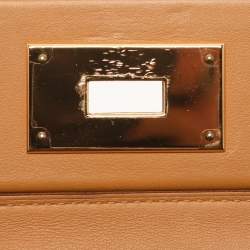 Hermes Jaune Ambre Togo and Swift Leather Gold Tone Finish 24/24 29 Bag