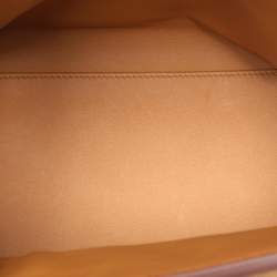 Hermes Jaune Ambre Togo and Swift Leather Gold Tone Finish 24/24 29 Bag