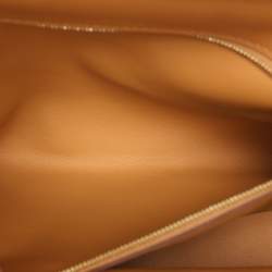 Hermes Jaune Ambre Togo and Swift Leather Gold Tone Finish 24/24 29 Bag