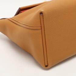 Hermes Jaune Ambre Togo and Swift Leather Gold Tone Finish 24/24 29 Bag