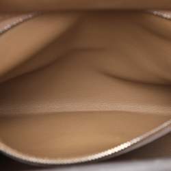 Hermes Etoupe Swift Leather Silver Finish 24/24 21 Bag 