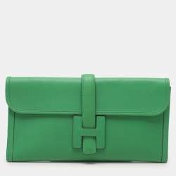Hermès Bambou Swift Leather Jige Elan 29 Clutch