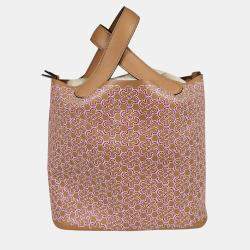 Pre Owned Hermes Lucky Daisy Picotin Lock 18 Handbag