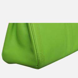 Hermes Green Kelly Lakis Leather 32 Bag