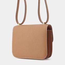 Hermes Miroir Gold Epsom Constance bag Size Mini