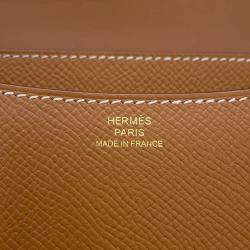 Hermes Miroir Gold Epsom Constance bag Size Mini