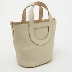 Hermes Beton Taurillon Clemence and Swift Leather In The Loop 18 Bag