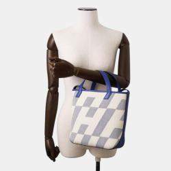 Hermes Blue Royal Toile H Swift Leather H Ambie bag Size Pm