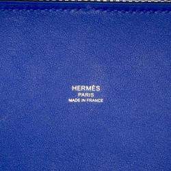 Hermes Blue Royal Toile H Swift Leather H Ambie bag Size Pm