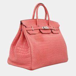 Hermes Crocodile Niloticus Birkin 40 Bag