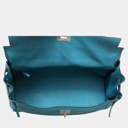Hermes Leather Kelly Ghillies 35 Bag