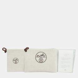 Pre Owned Hermes Ostrich Lindy 30 Bag