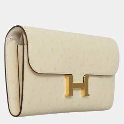 Hermes Nata Ostrich Constance To Go bag GHW