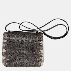 Hermes Lizard Ombre Constance Mirror 18 bag PHW