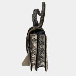 Hermes Lizard Ombre Constance Mirror 18 bag PHW