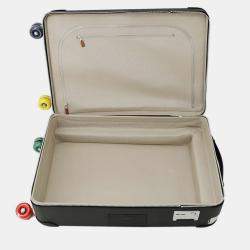 Hermes Black Taurillon Clemence Rolling Mobility Suitcase