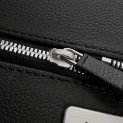 Hermes Black Taurillon Clemence Rolling Mobility Suitcase