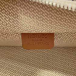 Hermes Black Taurillon Clemence Rolling Mobility Suitcase